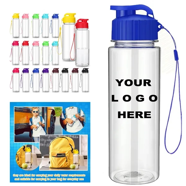 Lightweight Clear Sports Bottle - Lightweight Clear Sports Bottle - Image 0 of 8
