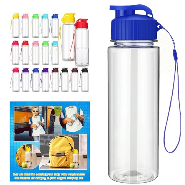 Lightweight Clear Sports Bottle - Lightweight Clear Sports Bottle - Image 1 of 8