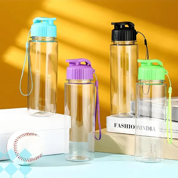 Lightweight Clear Sports Bottle - Lightweight Clear Sports Bottle - Image 3 of 8