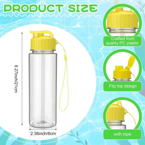 Lightweight Clear Sports Bottle - Lightweight Clear Sports Bottle - Image 5 of 8