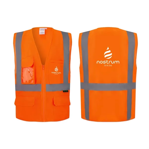 ANSI/ISEA Class 2 Safety Vest - ANSI/ISEA Class 2 Safety Vest - Image 1 of 5
