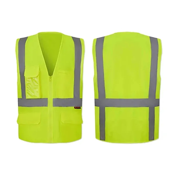 ANSI/ISEA Class 2 Safety Vest - ANSI/ISEA Class 2 Safety Vest - Image 4 of 5