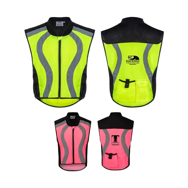 Outdoor Night Vision Safety Reflective Body Vest - Outdoor Night Vision Safety Reflective Body Vest - Image 0 of 5