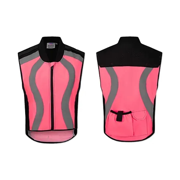 Outdoor Night Vision Safety Reflective Body Vest - Outdoor Night Vision Safety Reflective Body Vest - Image 4 of 5