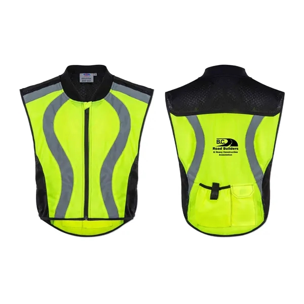 Outdoor Night Vision Safety Reflective Body Vest - Outdoor Night Vision Safety Reflective Body Vest - Image 1 of 5