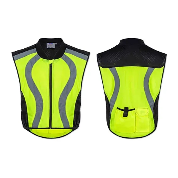 Outdoor Night Vision Safety Reflective Body Vest - Outdoor Night Vision Safety Reflective Body Vest - Image 2 of 5