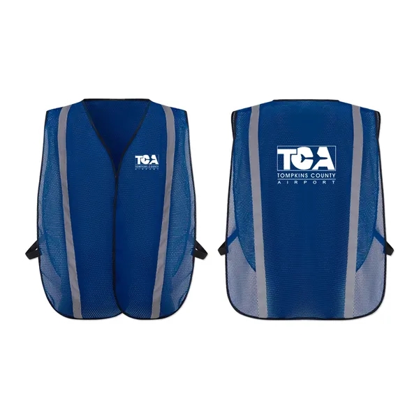 Poly Mesh Non-ANSI Safety Vest - Poly Mesh Non-ANSI Safety Vest - Image 21 of 25