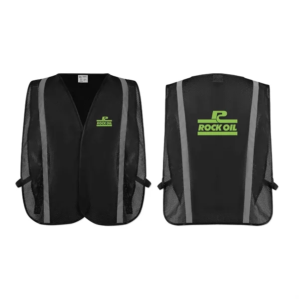 Poly Mesh Non-ANSI Safety Vest - Poly Mesh Non-ANSI Safety Vest - Image 15 of 25