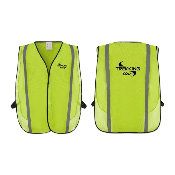 Poly Mesh Non-ANSI Safety Vest - Poly Mesh Non-ANSI Safety Vest - Image 11 of 25