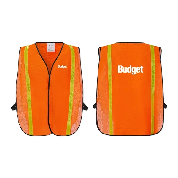 Poly Mesh Non-ANSI Safety Vest - Poly Mesh Non-ANSI Safety Vest - Image 9 of 25