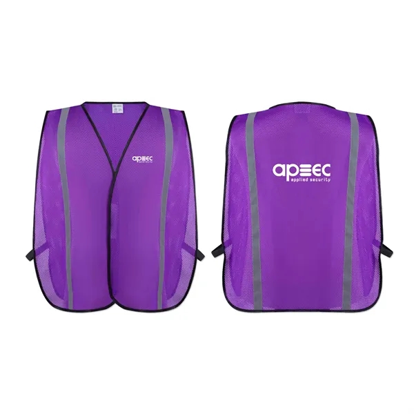 Poly Mesh Non-ANSI Safety Vest - Poly Mesh Non-ANSI Safety Vest - Image 5 of 25