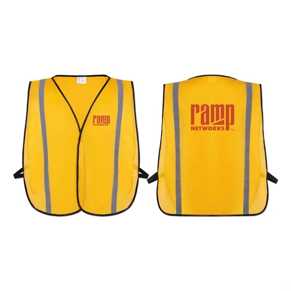 Poly Mesh Non-ANSI Safety Vest - Poly Mesh Non-ANSI Safety Vest - Image 3 of 25