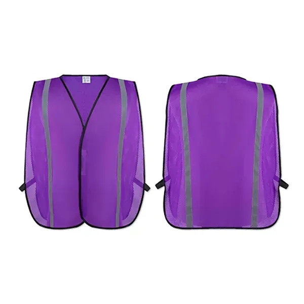 Poly Mesh Non-ANSI Safety Vest - Poly Mesh Non-ANSI Safety Vest - Image 6 of 25