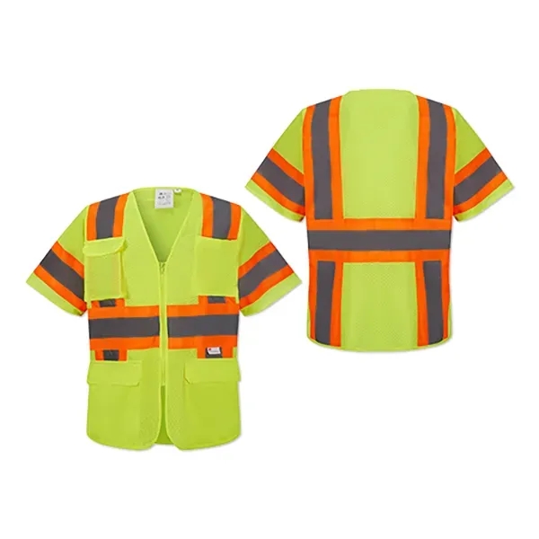 3M Reflective Brand 7 Pocket T-Shirt - 3M Reflective Brand 7 Pocket T-Shirt - Image 4 of 5