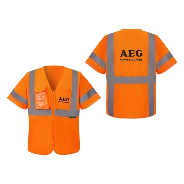 ANSI/ISEA Class 3 Safety Vest - ANSI/ISEA Class 3 Safety Vest - Image 1 of 5