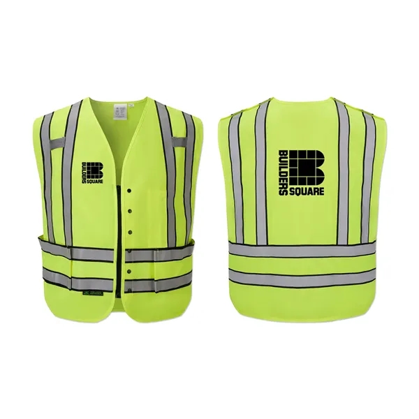 Public Safety Zipper Vest - Public Safety Zipper Vest - Image 0 of 1