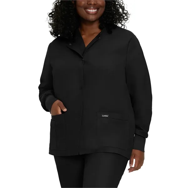 Landau - Essentials - Women's Four-Pocket Crew Neck Warm-... - Landau - Essentials - Women's Four-Pocket Crew Neck Warm-... - Image 0 of 29