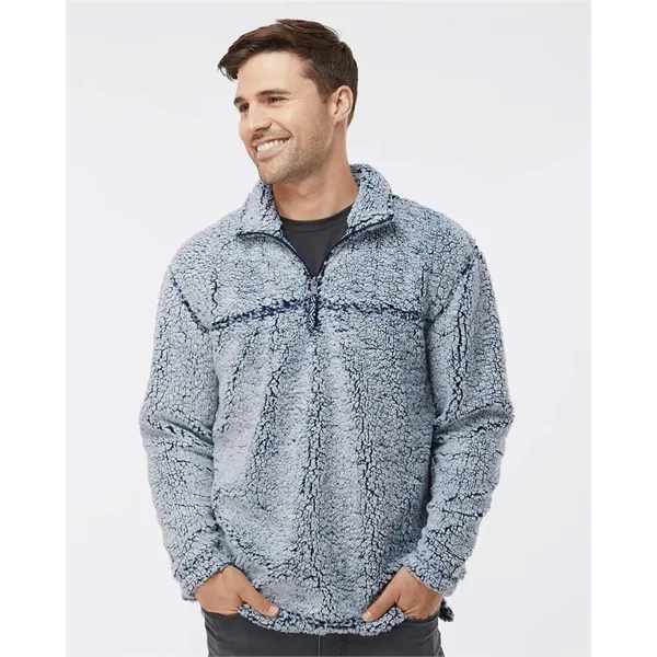 Boxercraft Unisex Sherpa Fleece Quarter-Zip Pullover