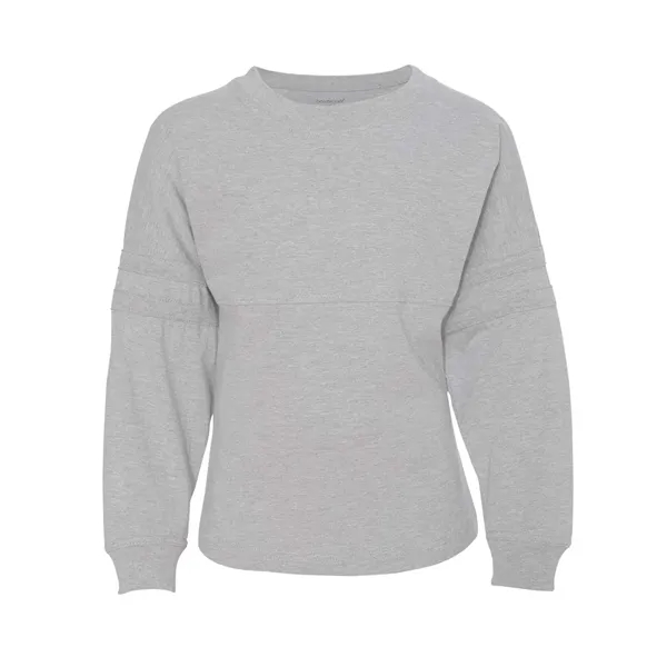 Boxercraft Women's Jersey Pom Pom Long Sleeve T-Shirt - Boxercraft Women's Jersey Pom Pom Long Sleeve T-Shirt - Image 11 of 22