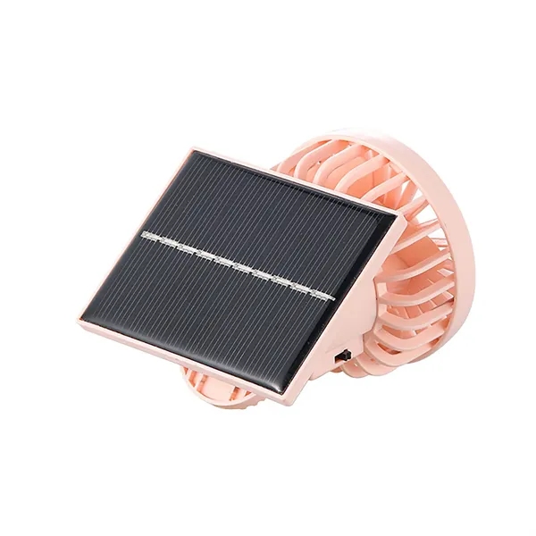 Solar-Powered Fan Clip Hat - Solar-Powered Fan Clip Hat - Image 1 of 2