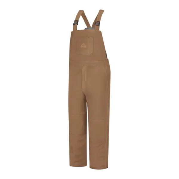 Bulwark Men's Brown Duck Deluxe Insulated Bib Overall - E... - Bulwark Men's Brown Duck Deluxe Insulated Bib Overall - E... - Image 1 of 2