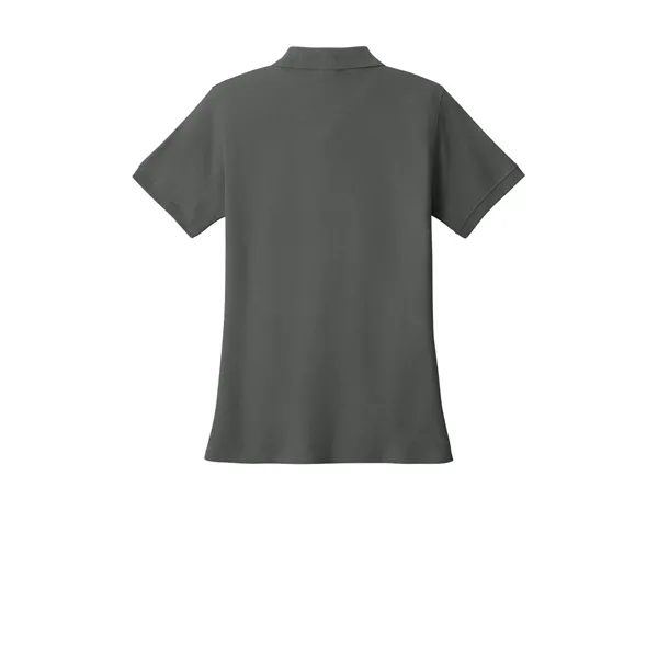 Port & Co Women's Core Blend Pique Polo. - Port & Co Women's Core Blend Pique Polo. - Image 7 of 45
