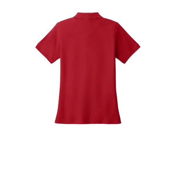 Port & Co Women's Core Blend Pique Polo. - Port & Co Women's Core Blend Pique Polo. - Image 24 of 45