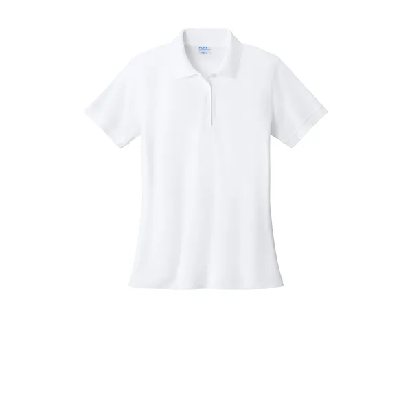 Port & Co Women's Core Blend Pique Polo. - Port & Co Women's Core Blend Pique Polo. - Image 29 of 45