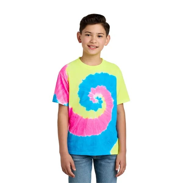 Port & Co Youth Tie-Dye Tee. - Port & Co Youth Tie-Dye Tee. - Image 76 of 101