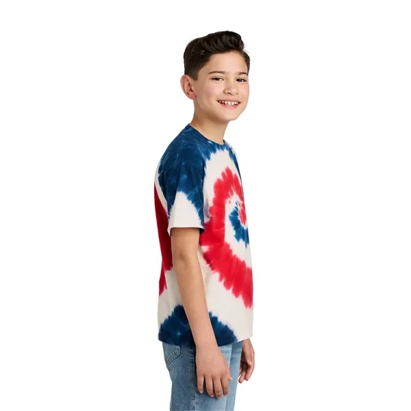 Port & Co Youth Tie-Dye Tee. - Port & Co Youth Tie-Dye Tee. - Image 93 of 101