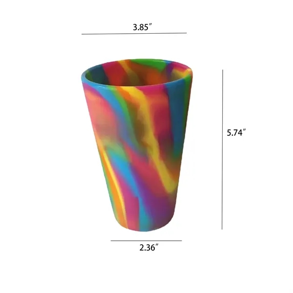 16 Oz Silicone Cup - 16 Oz Silicone Cup - Image 1 of 2