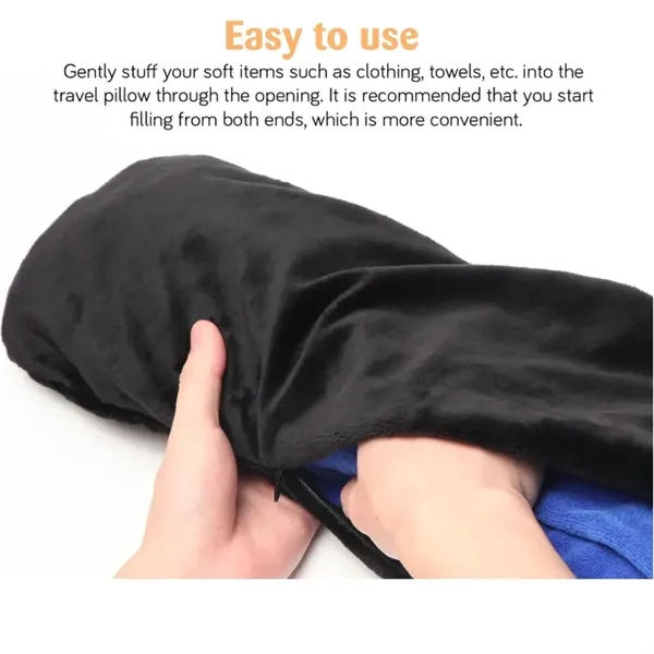 Travel Pillow Stuffable With Clothes - Travel Pillow Stuffable With Clothes - Image 2 of 5