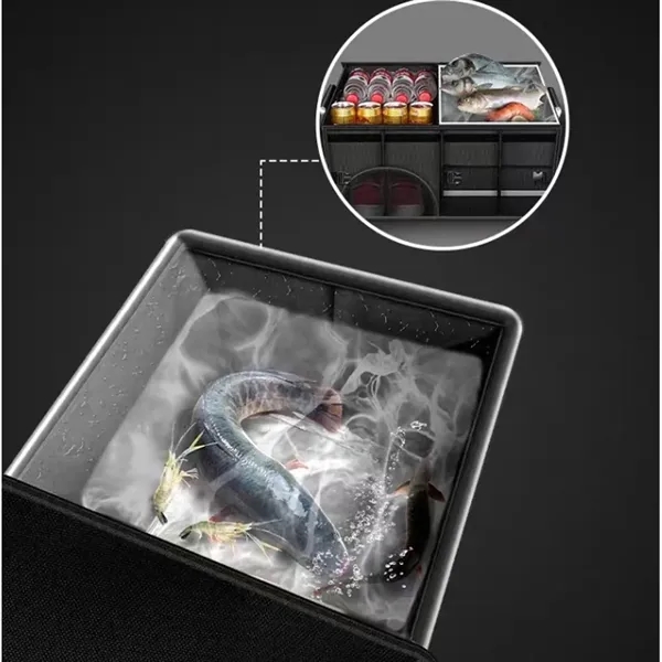 118 Quarts Foldable Car Storage Box - 118 Quarts Foldable Car Storage Box - Image 4 of 4