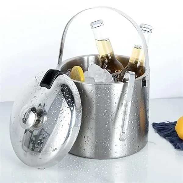 Stainless Steel Ice Bucket - Stainless Steel Ice Bucket - Image 4 of 4