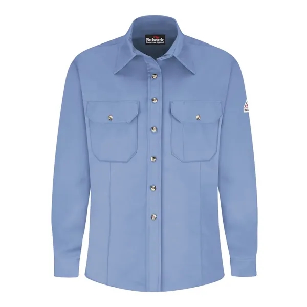 Bulwark Women's Dress Uniform Shirt - EXCEL FR® ComforTouch - Bulwark Women's Dress Uniform Shirt - EXCEL FR® ComforTouch - Image 3 of 10