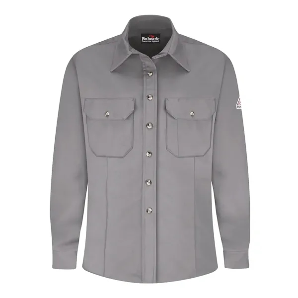 Bulwark Women's Dress Uniform Shirt - EXCEL FR® ComforTouch - Bulwark Women's Dress Uniform Shirt - EXCEL FR® ComforTouch - Image 8 of 10