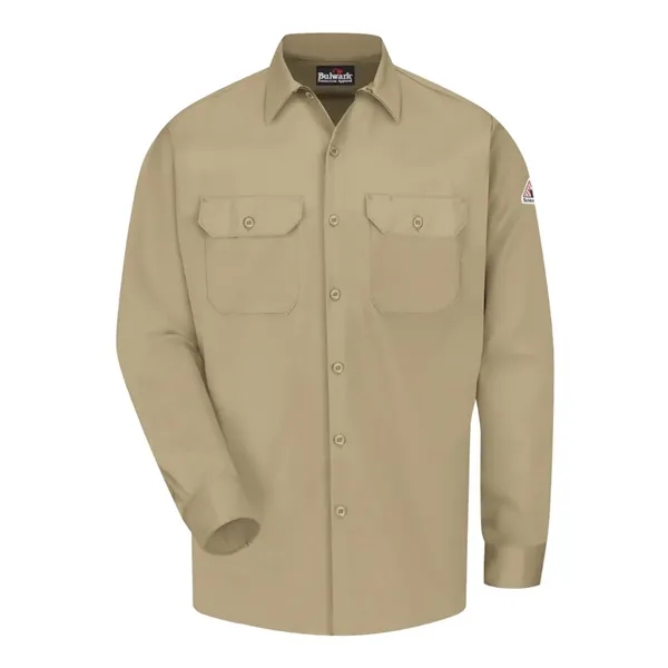 Bulwark Men's Tall Work Shirt - EXCEL FR® ComforTouch - Bulwark Men's Tall Work Shirt - EXCEL FR® ComforTouch - Image 1 of 8