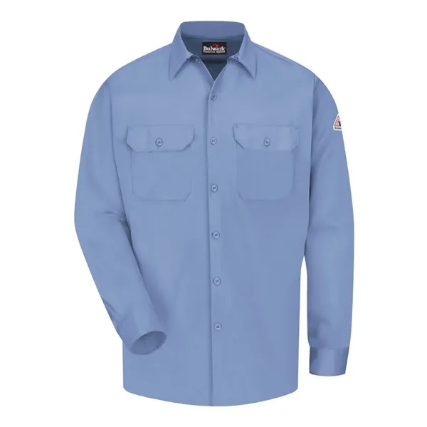 Bulwark Men's Tall Work Shirt - EXCEL FR® ComforTouch - Bulwark Men's Tall Work Shirt - EXCEL FR® ComforTouch - Image 3 of 8