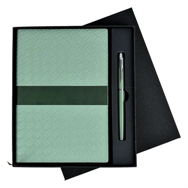 TiTUS® Sahara Duo PU Leather A5 Notebook & Pen Gift Set - TiTUS® Sahara Duo PU Leather A5 Notebook & Pen Gift Set - Image 4 of 4