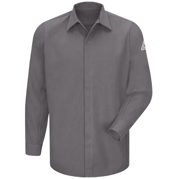 Bulwark Men's Concealed-Gripper Pocketless Long Sleeve Sh... - Bulwark Men's Concealed-Gripper Pocketless Long Sleeve Sh... - Image 1 of 6