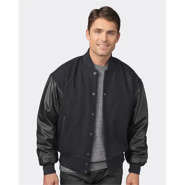 Burk's Bay Unisex Classic Varsity Jacket