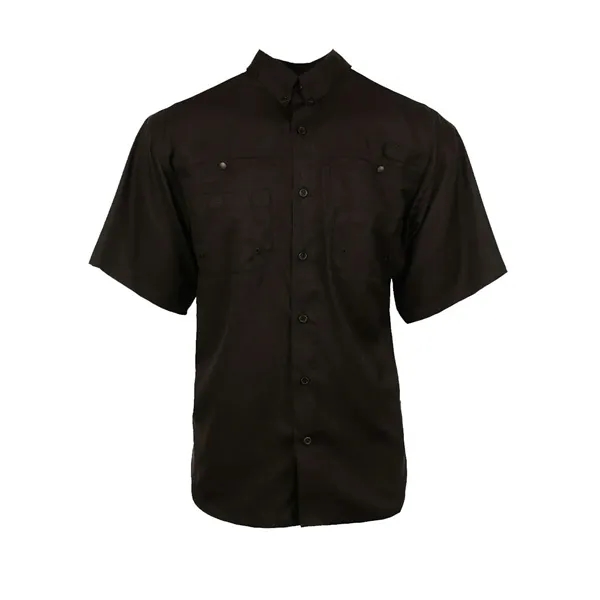 Burnside Men's Baja Short Sleeve Fishing Shirt - Burnside Men's Baja Short Sleeve Fishing Shirt - Image 1 of 8