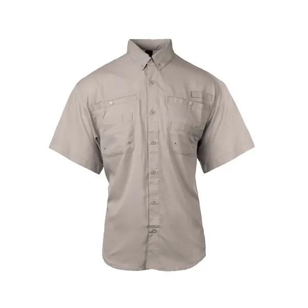 Burnside Men's Baja Short Sleeve Fishing Shirt - Burnside Men's Baja Short Sleeve Fishing Shirt - Image 3 of 8
