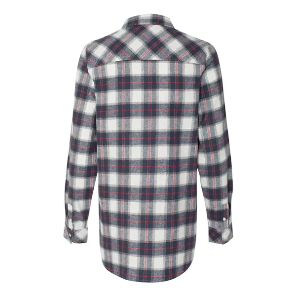 Burnside Women's Yarn-Dyed Flannel Shirt - Burnside Women's Yarn-Dyed Flannel Shirt - Image 20 of 20