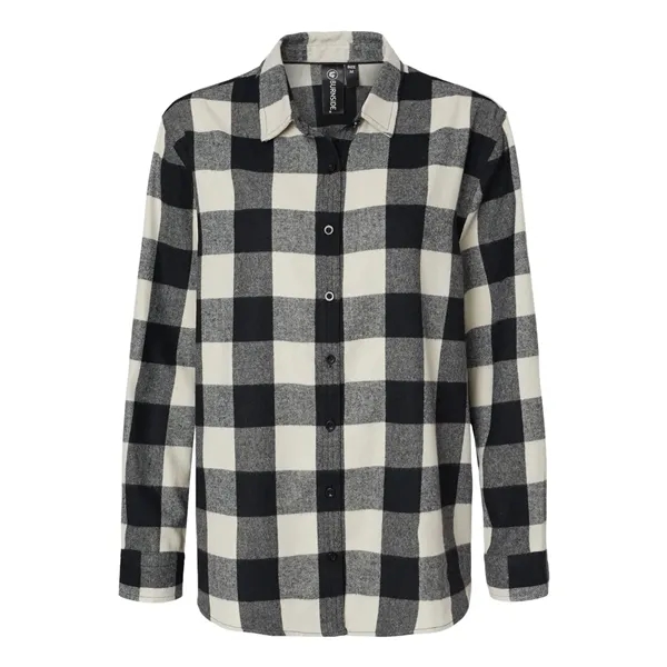 Burnside Women's Boyfriend Flannel - Burnside Women's Boyfriend Flannel - Image 3 of 10
