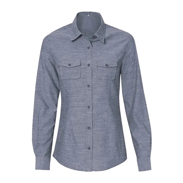 Burnside Women's Chambray Shirt - Burnside Women's Chambray Shirt - Image 0 of 6