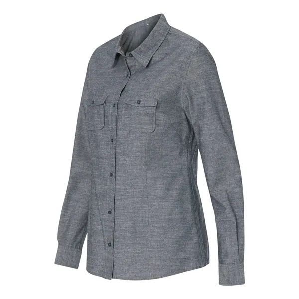 Burnside Women's Chambray Shirt - Burnside Women's Chambray Shirt - Image 2 of 6