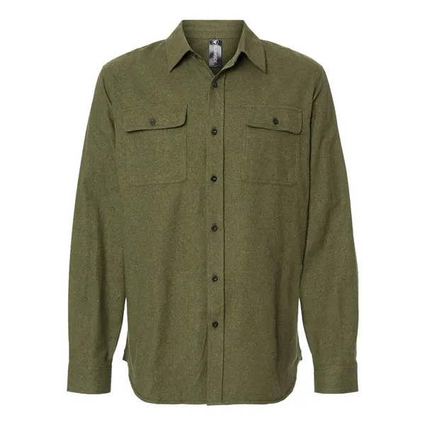 Burnside Men's Solid Flannel Shirt - Burnside Men's Solid Flannel Shirt - Image 1 of 14
