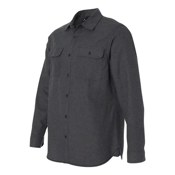 Burnside Men's Solid Flannel Shirt - Burnside Men's Solid Flannel Shirt - Image 4 of 14