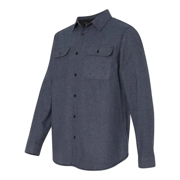 Burnside Men's Solid Flannel Shirt - Burnside Men's Solid Flannel Shirt - Image 7 of 14